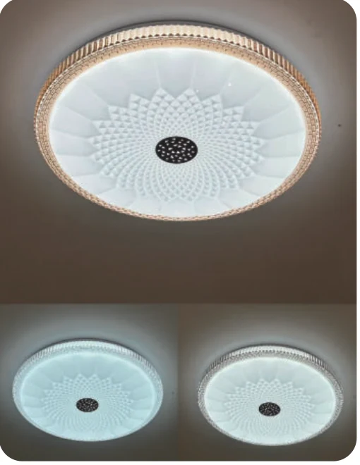 Plafonnier décoratif en plastique — modèle Y65322