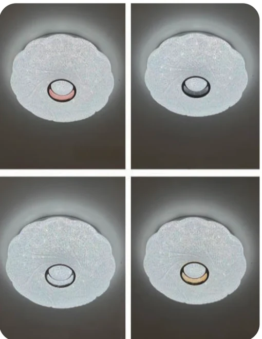 Plafonnier décoratif en plastique — modèle Y65346