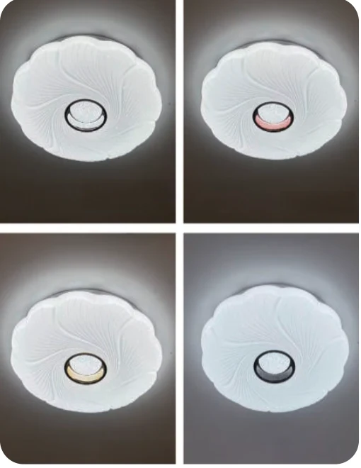 Plafonnier décoratif en plastique — modèle Y65355